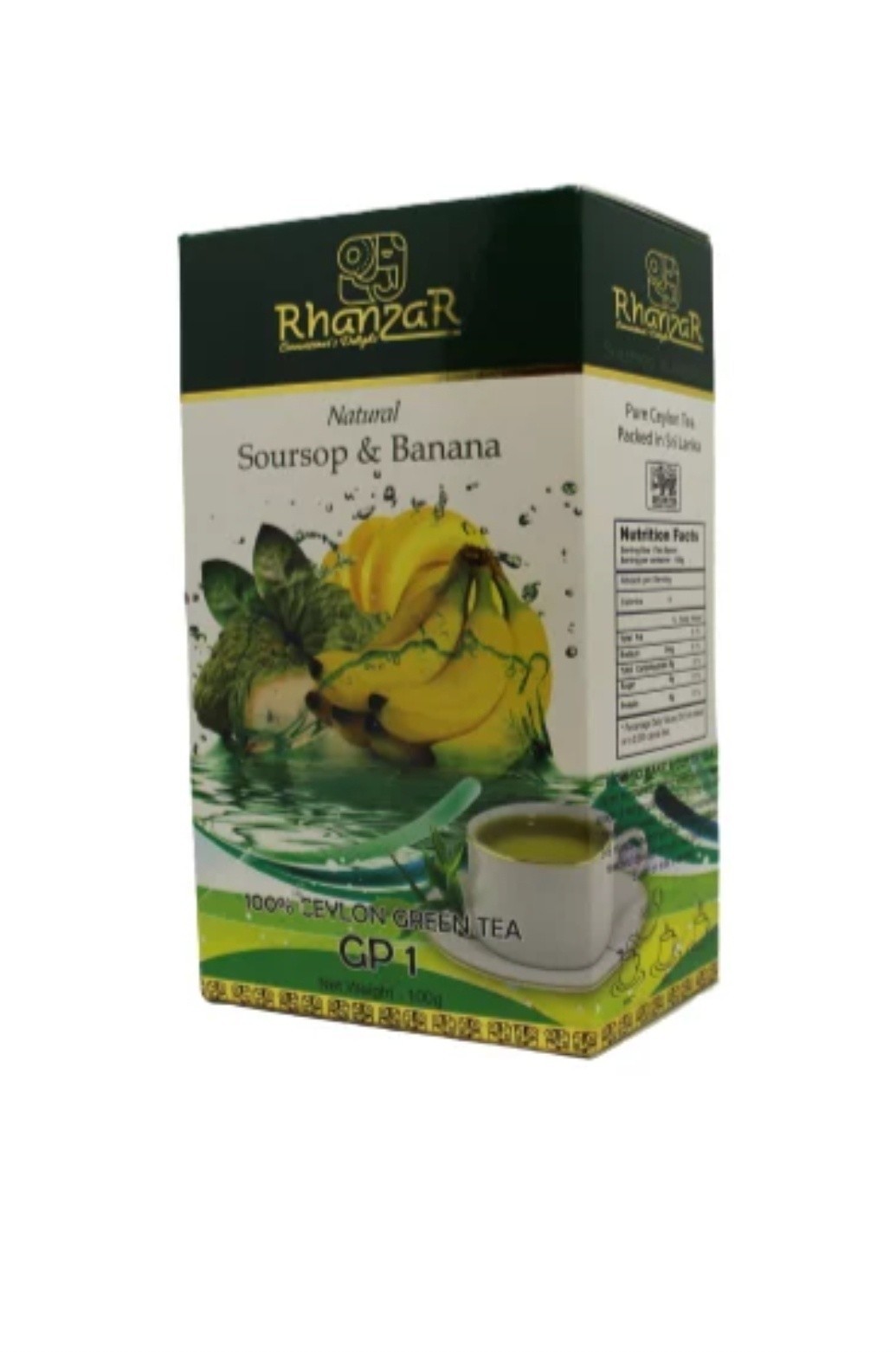 Чай зелений Rhanzar саусеп та банан 100 г от продавца: SofiLan ...