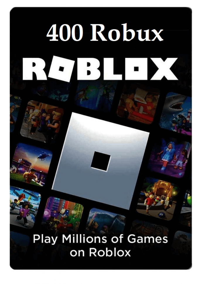 ROBLOX GIFT CARD Robux 400 Code £6.99 - PicClick UK