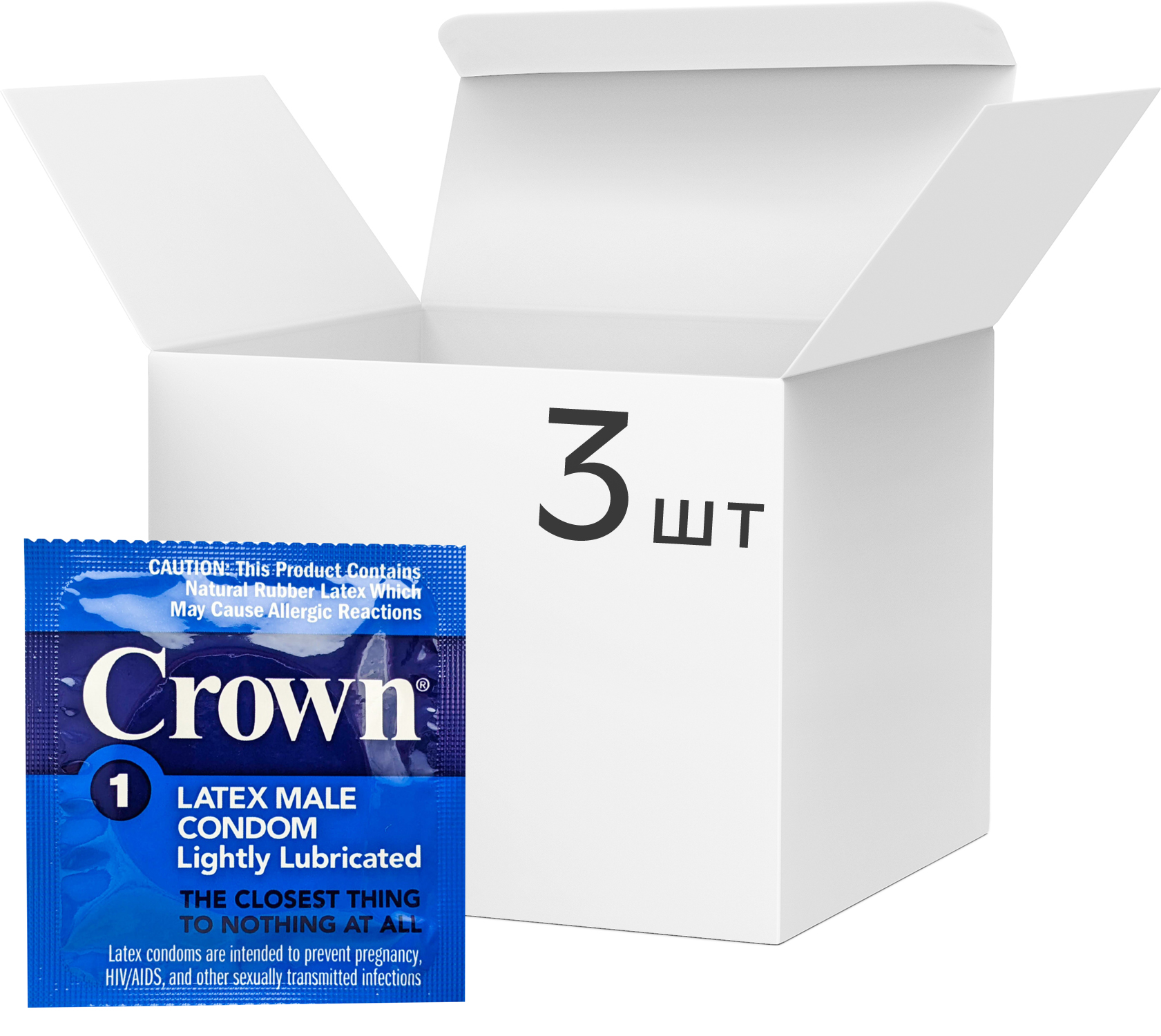 Презервативы Crown Skin Less Skin Ультратонкие 3 шт (ROZ6400229574) – в ...