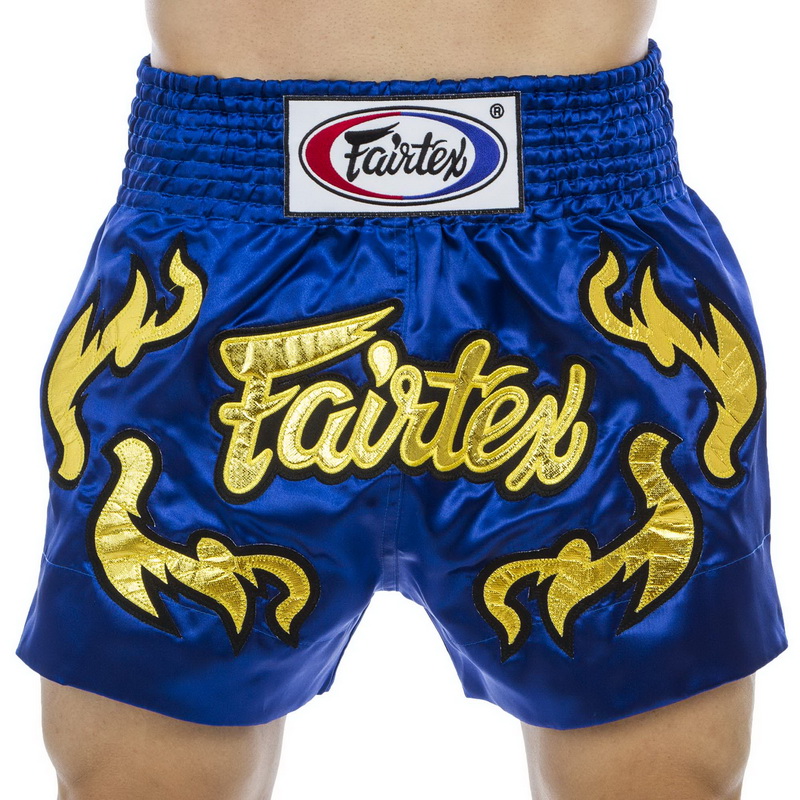 

Экипировка Fairtex Шорты для тайского бокса и кикбоксинга BS0664 XXL Синий /2