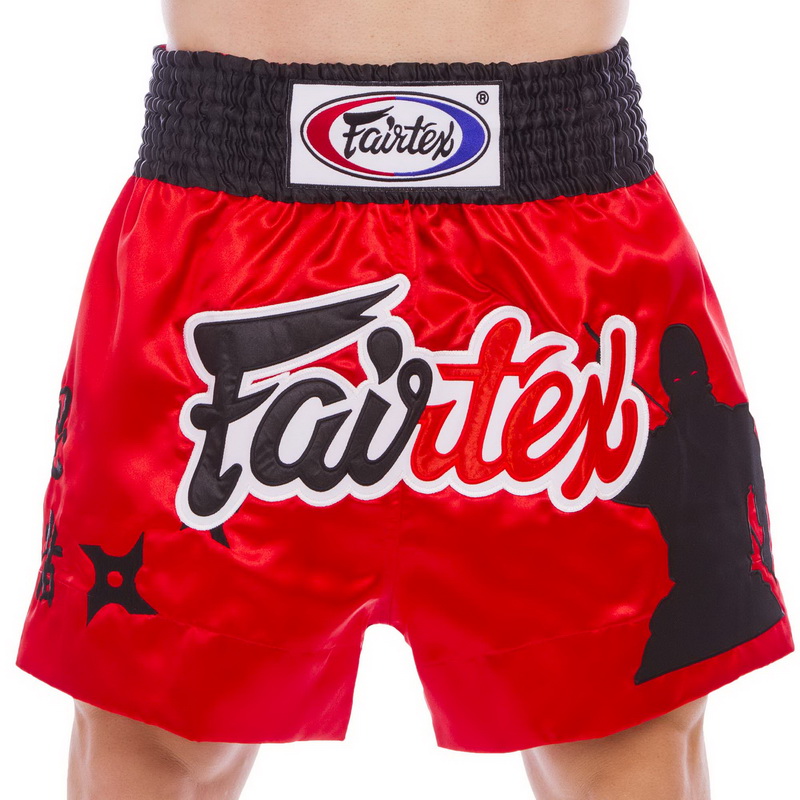

Экипировка Fairtex Шорты для тайского бокса и кикбоксинга BS0638 XXL Красный /2