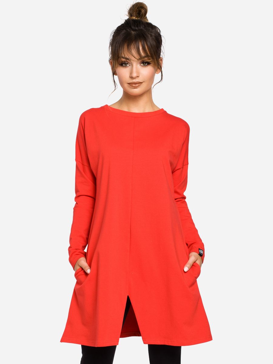 Акция на Плаття BeWear B042 86909 2XL-3XL Red от Rozetka