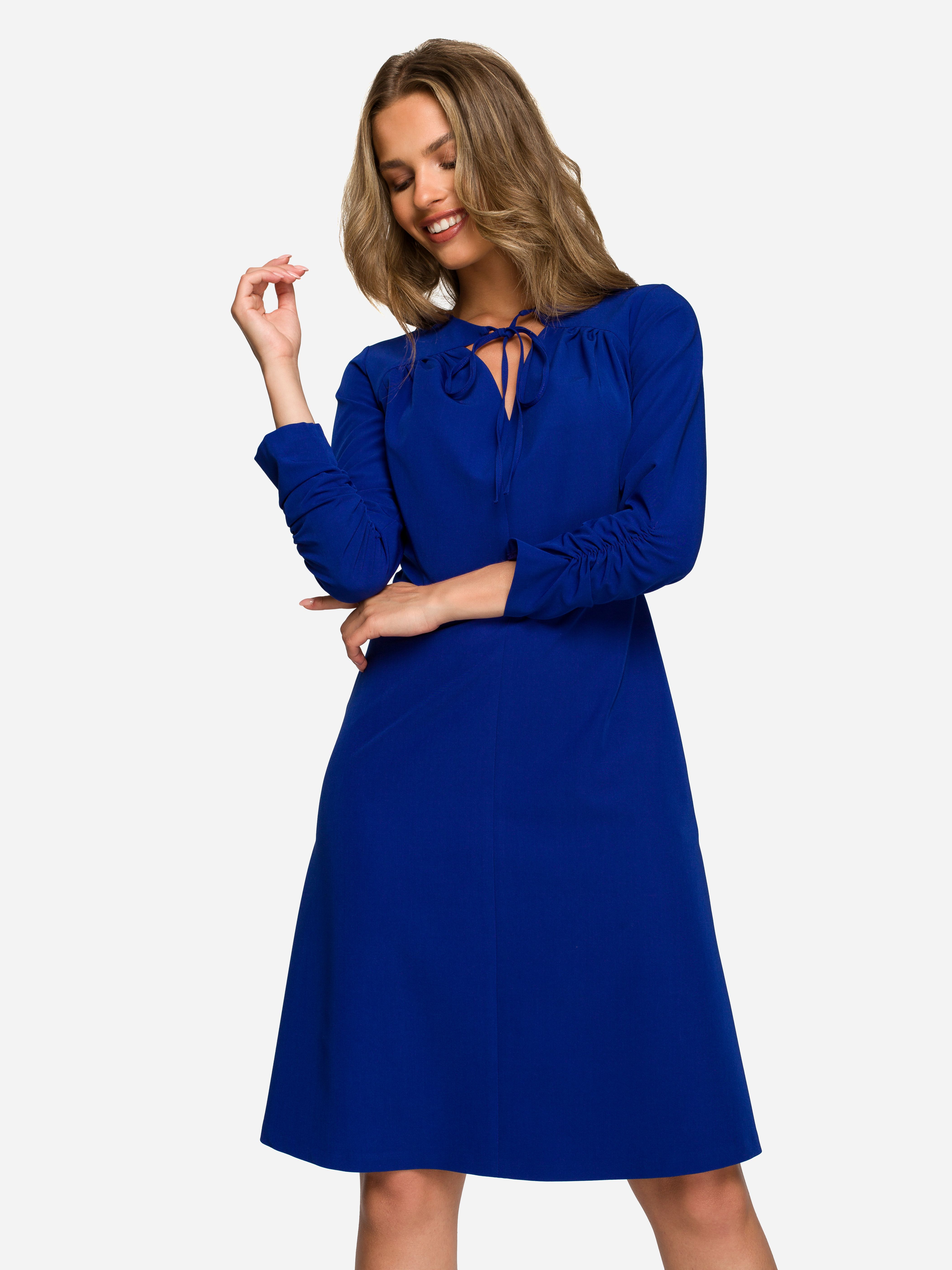 Акція на Плаття Stylove S325 1201260 XL Royal Blue від Rozetka