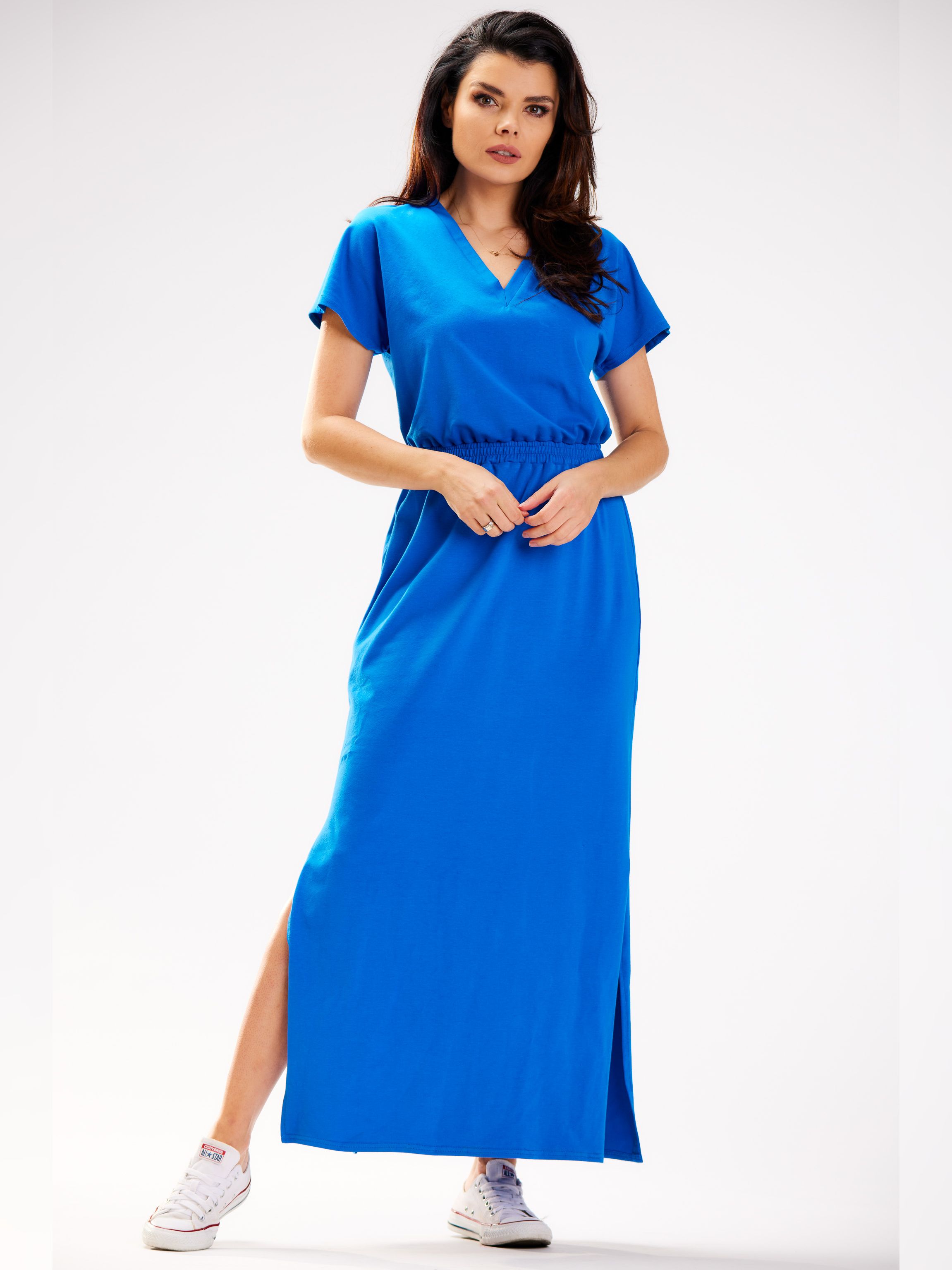 Акція на Плаття-футболка жіноче Infinite You M290 1424489 XL Синє від Rozetka