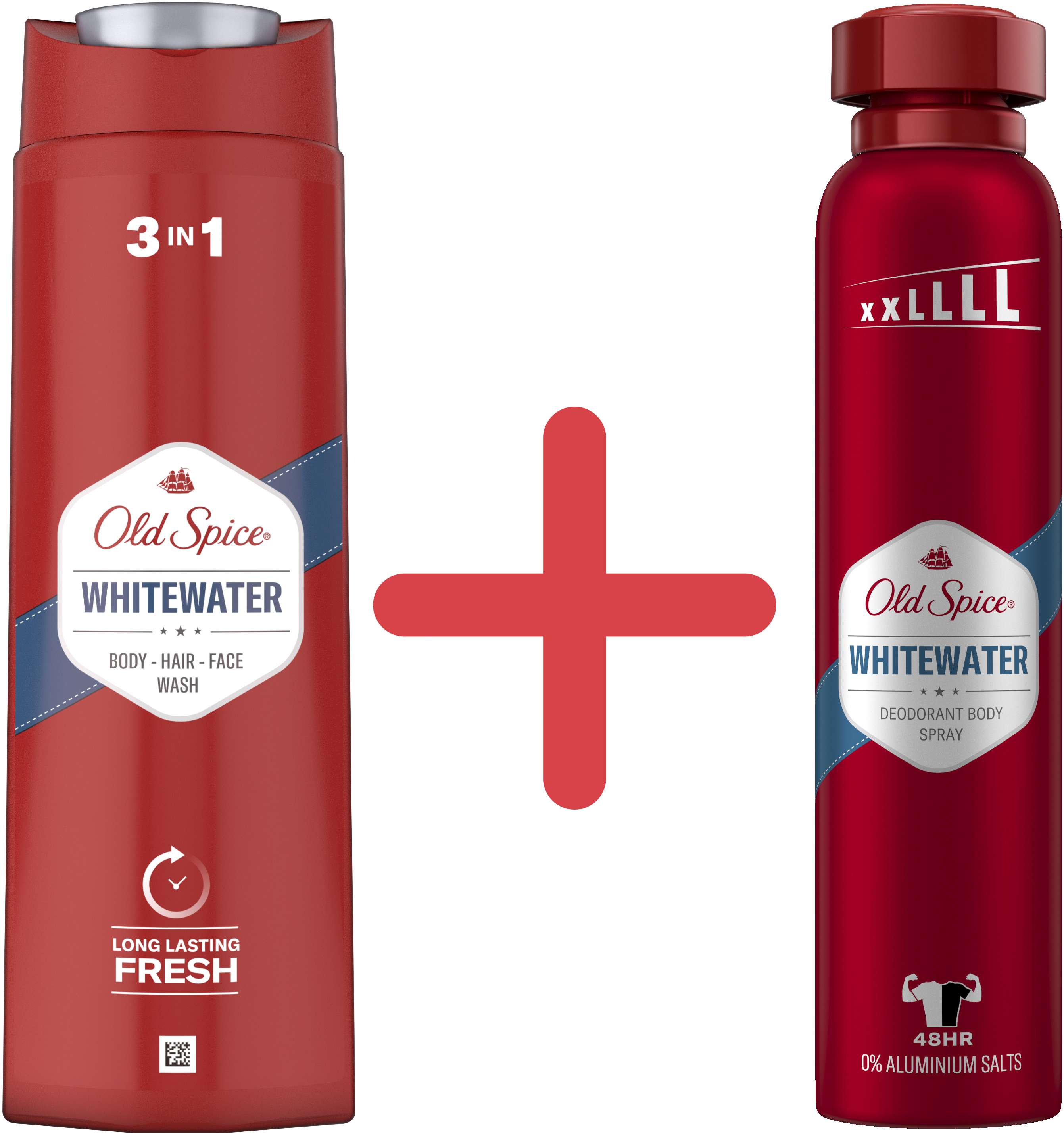 Набор Old Spice Whitewater Гель для душа - шампунь 3-в-1 400 мл ...