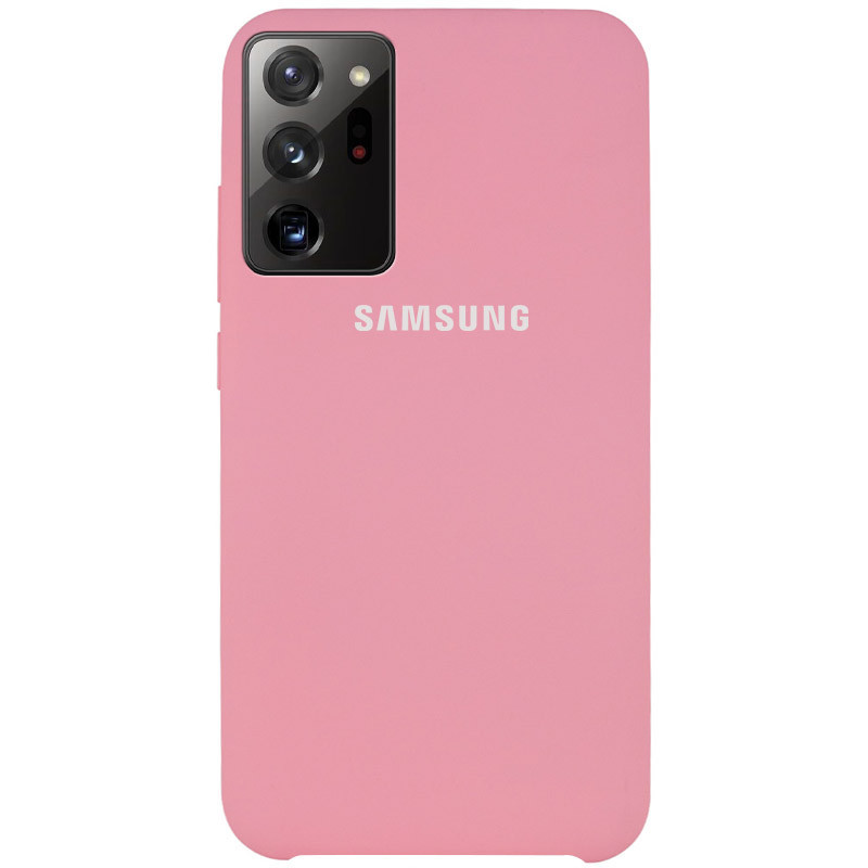 

Чехол Epik Silicone Cover (AAA) для Samsung Galaxy Note 20 Ultra Розовый/Pink