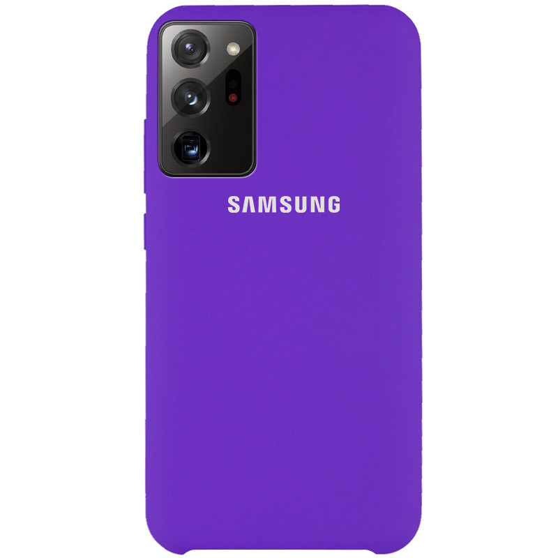 

Чехол Epik Silicone Cover (AAA) для Samsung Galaxy Note 20 Ultra Фиолетовый/Violet