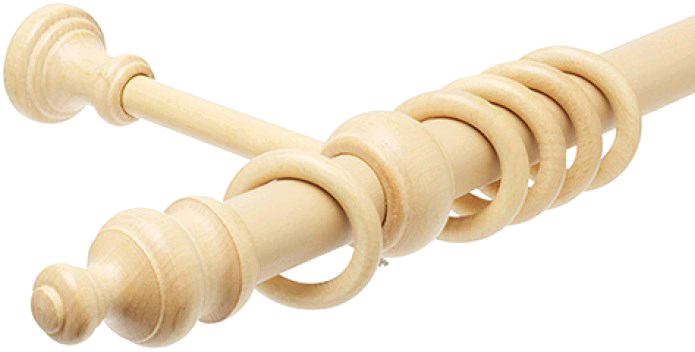 

Карниз Intensions Elementary Wooden Kits 28 мм 160 см Желтый (комплект)