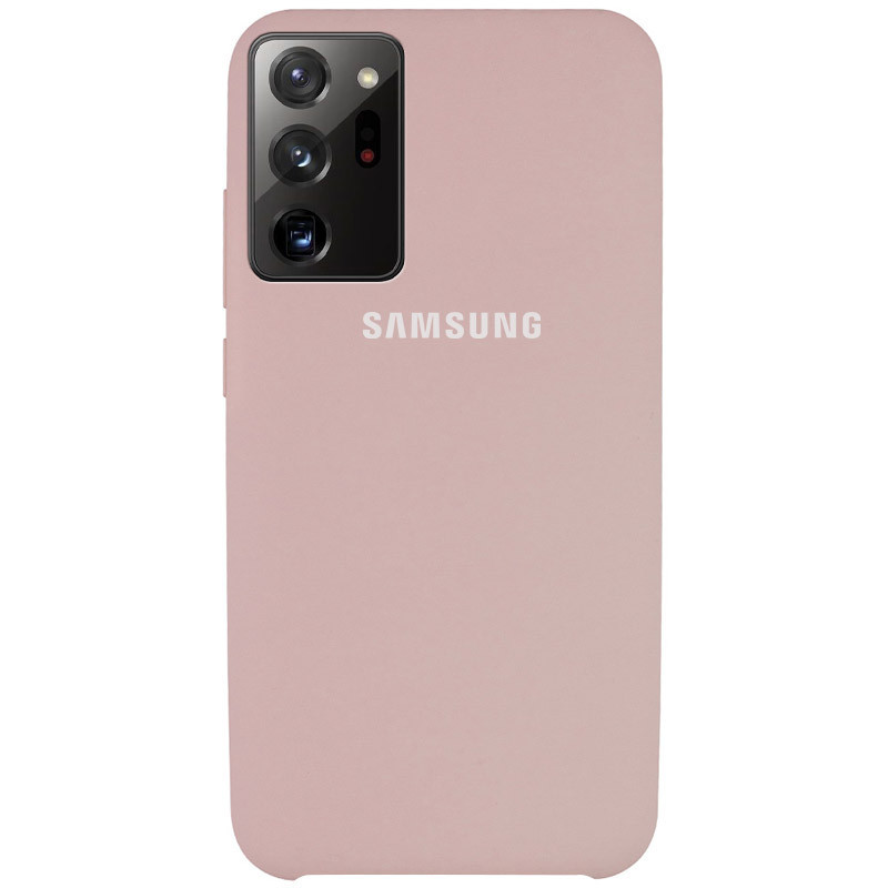 

Чехол Epik Silicone Cover (AAA) для Samsung Galaxy Note 20 Ultra Розовый/Pink Sand