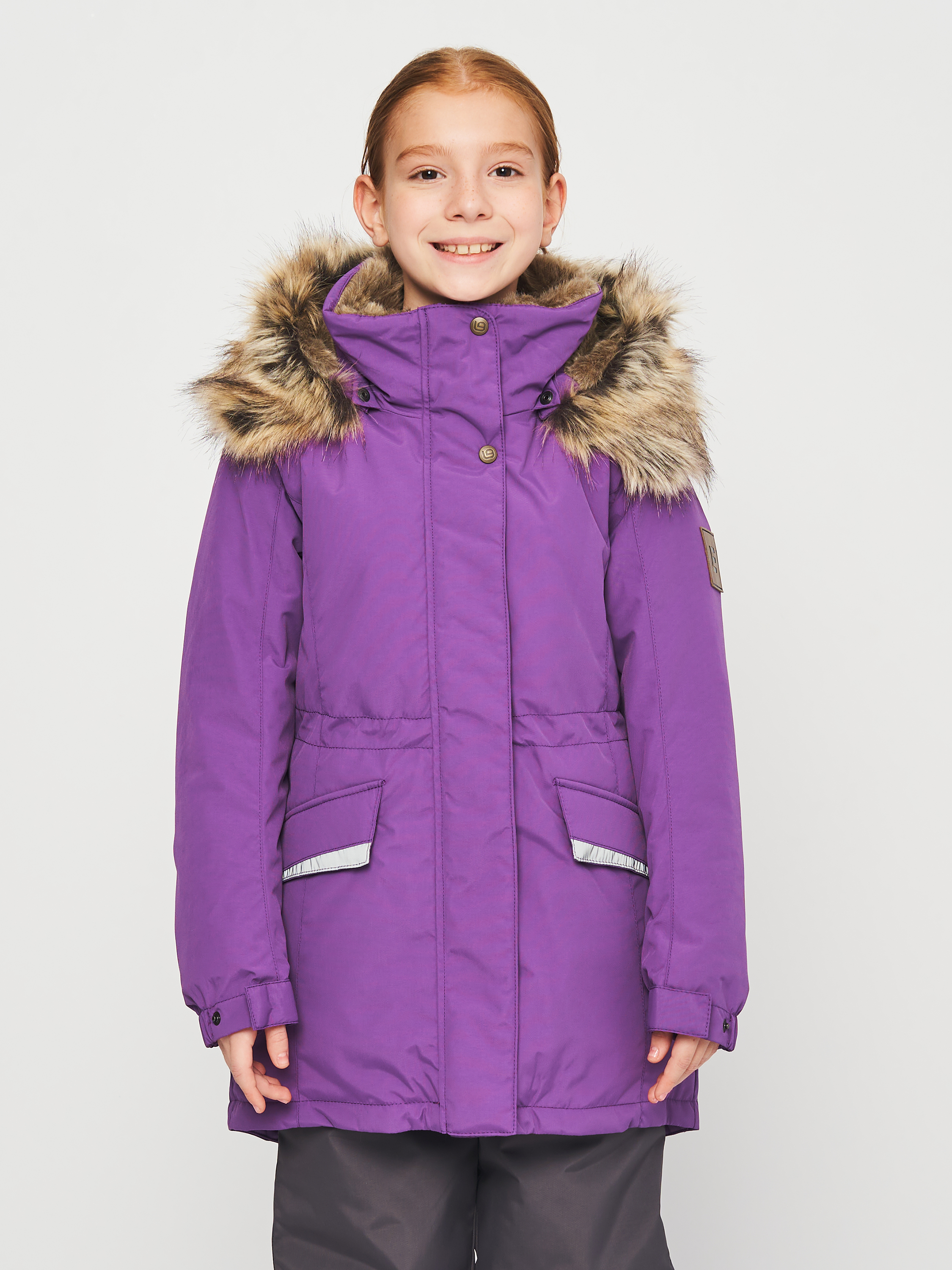Акція на Підліткова зимова куртка-парка для дівчинки Lenne Ella 23671-368 170 см від Rozetka