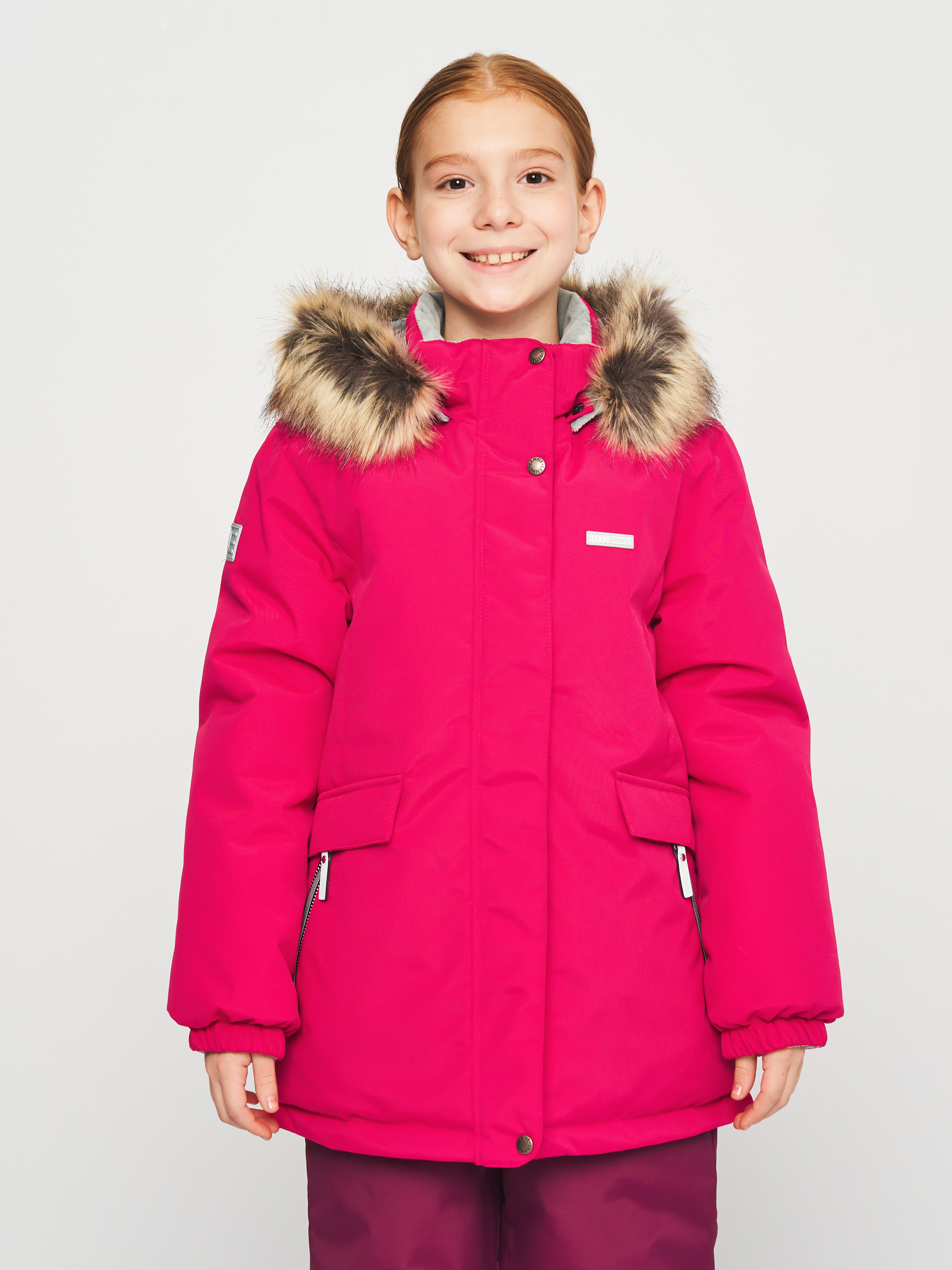Акція на Дитяча демісезонна куртка для дівчинки Lenne Mila 23332-186 104 см від Rozetka