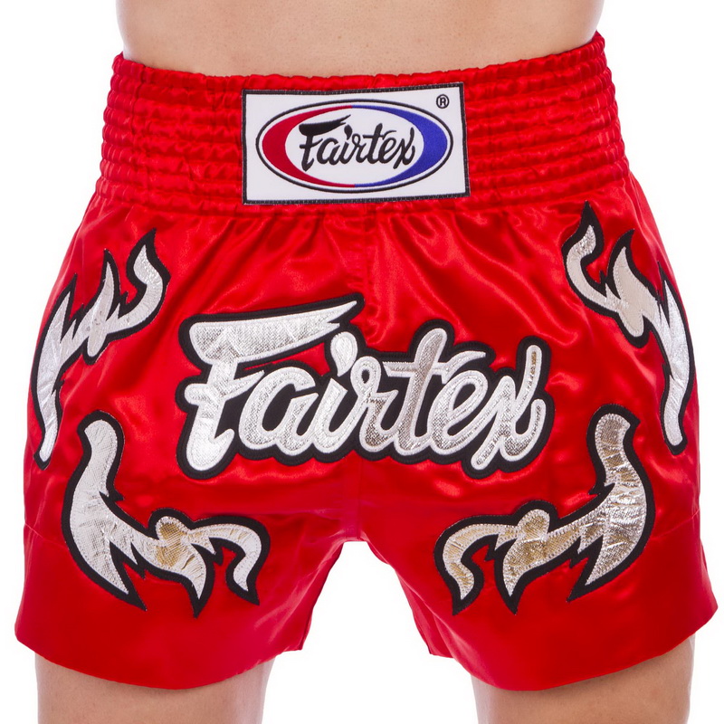 

Экипировка Fairtex Шорты для тайского бокса и кикбоксинга BS0665 M Красный /2