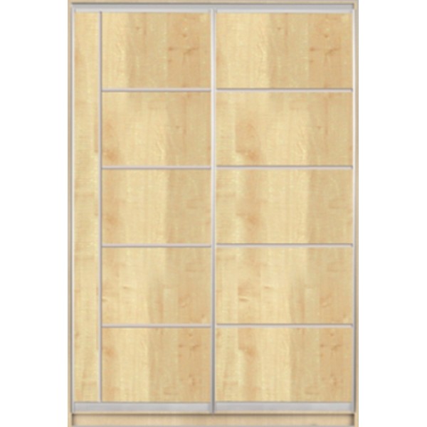 

Шкаф купе Классик 1 ДСП-6 1300x2100x450 двухдверный Matroluxe