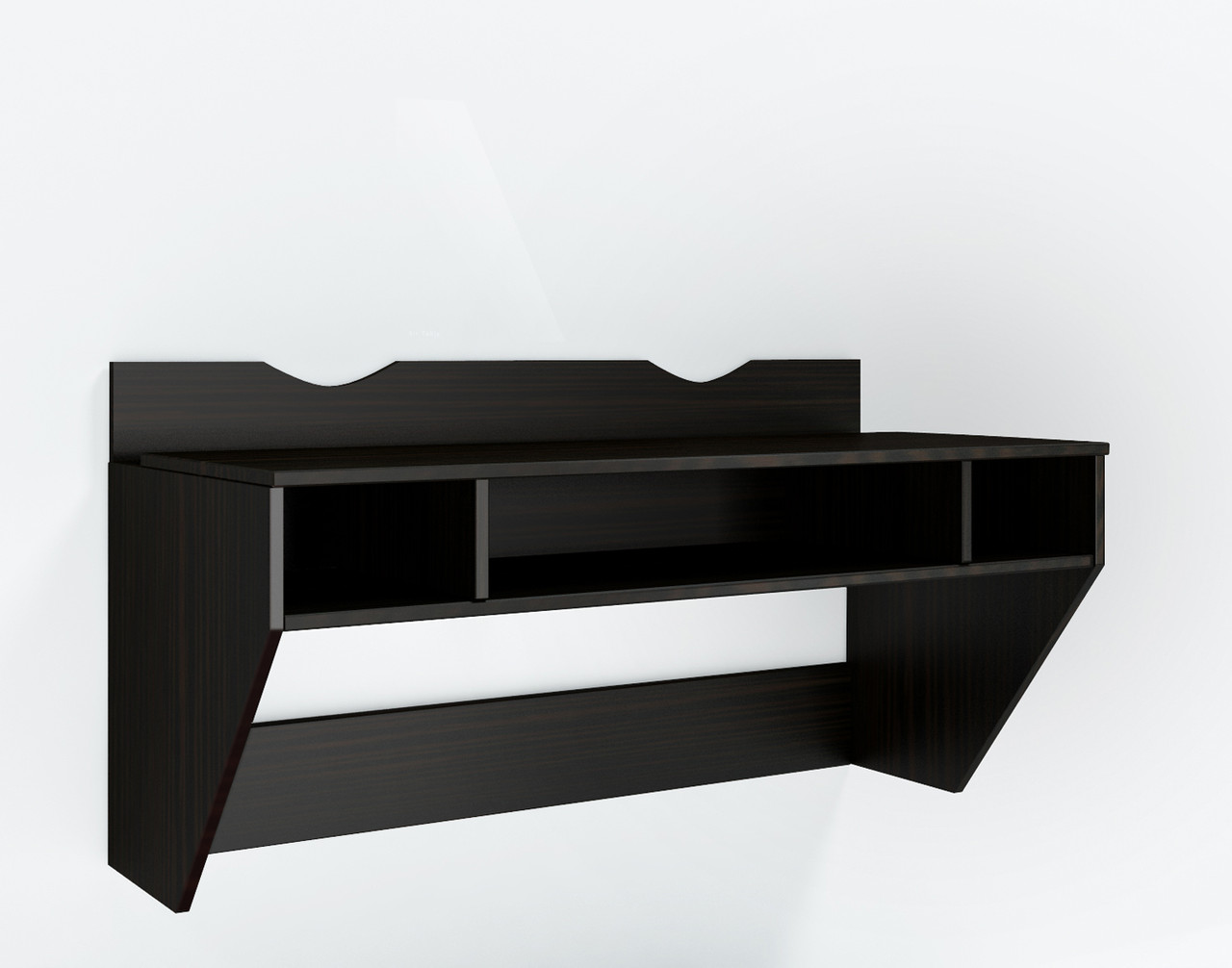 

Стол компьютерный навесной из ЛДСП Comfy Home AirTable - II DB Mini Zeus венге