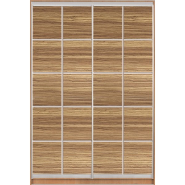

Шкаф-купе Luxe Studio Стандарт-1 ДСП-4 1500x2000x450 двухдверный Matroluxe