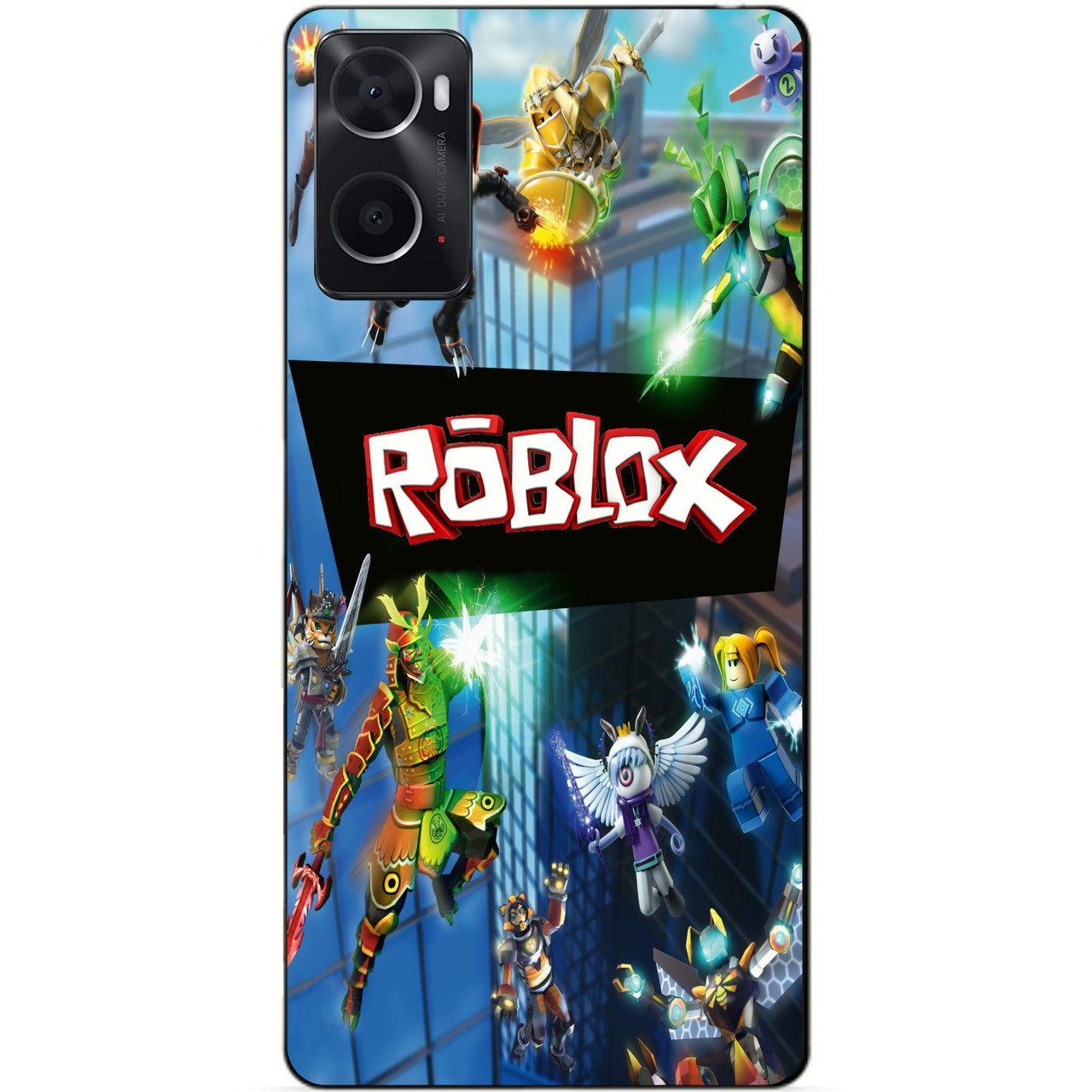 Силиконовый чехол Candy для Oppo A96 с картинкой Roblox Роблокс – фото ...