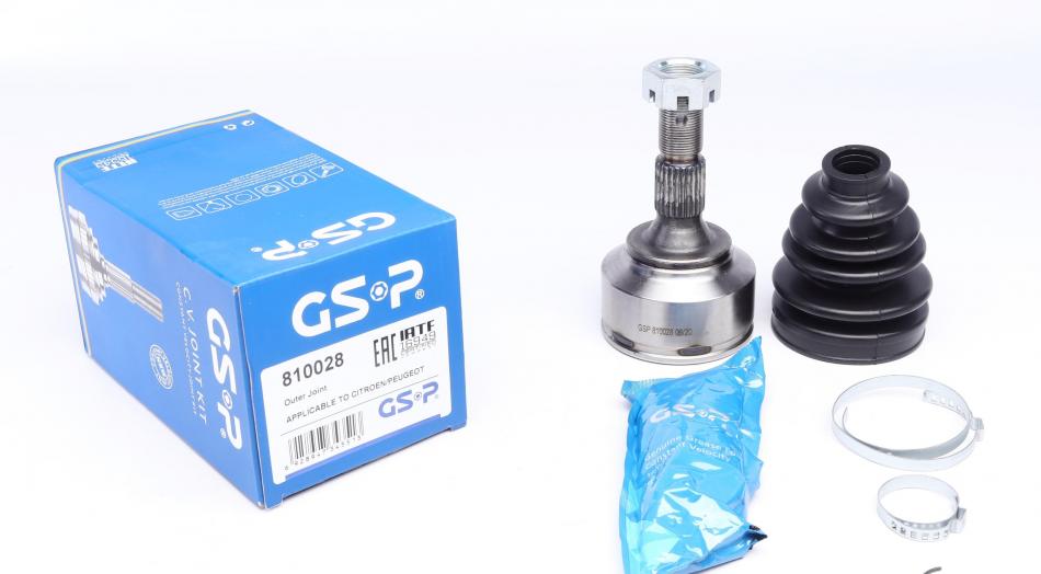 ШРУС GSP 810028 Peugeot 307; Citroen C4 32721X, 32728W, 3273AC – фото ...