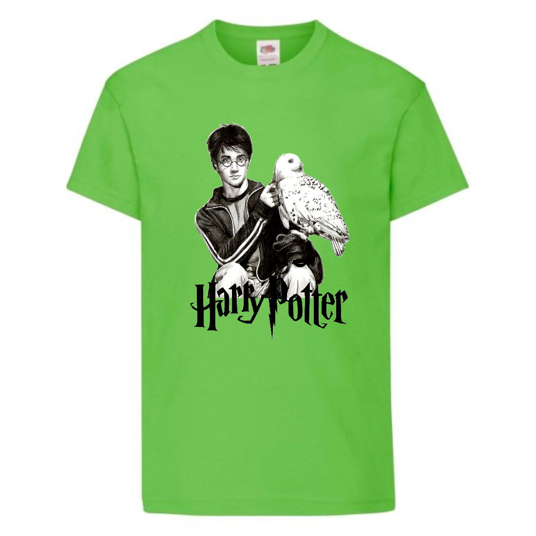 

Футболка детская Гарри Поттер 010 (Harry Potter) светлозеленая (HPO lgrn 010) 152 см