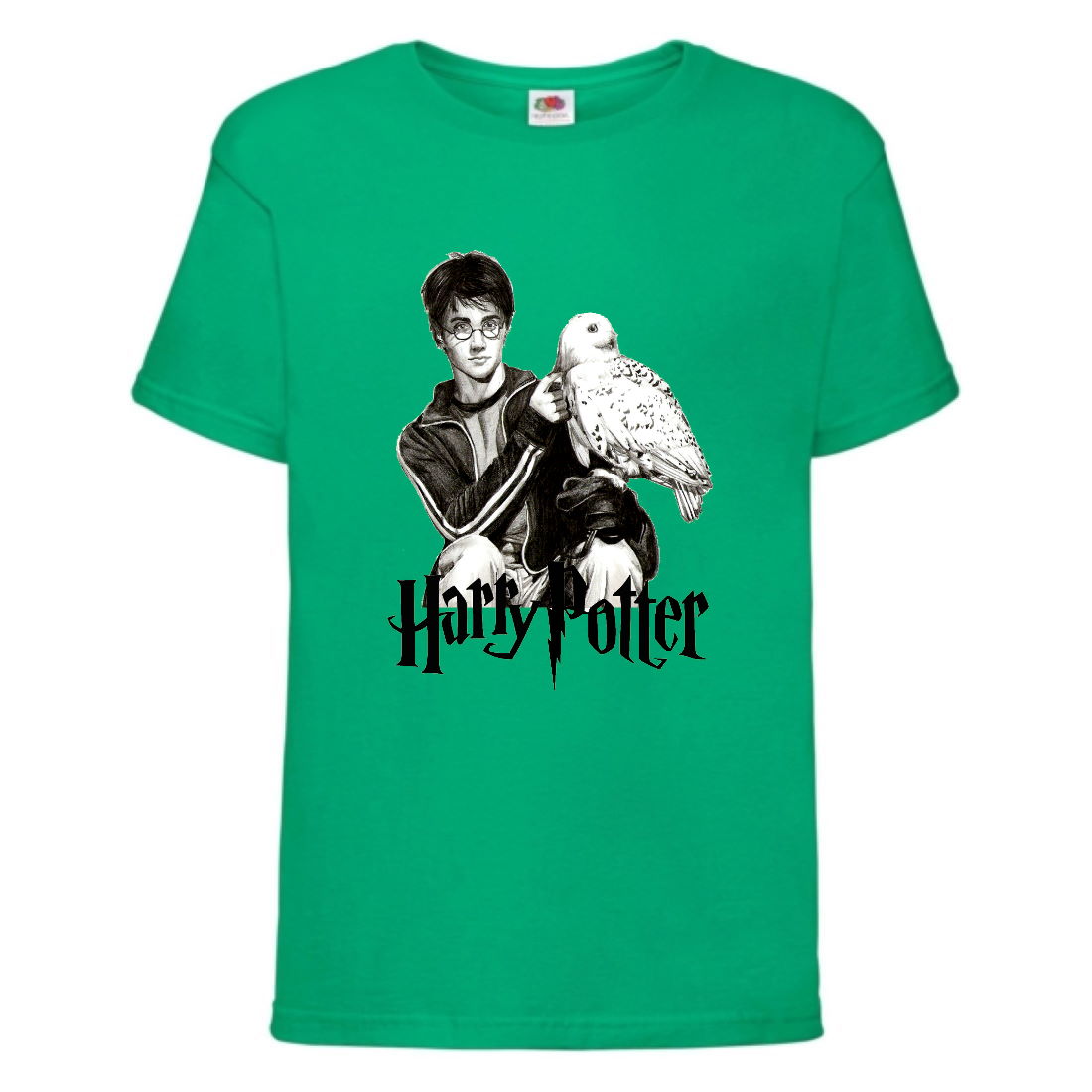 

Футболка детская Гарри Поттер 010 (Harry Potter) зеленая (HPO grn 010) 152 см