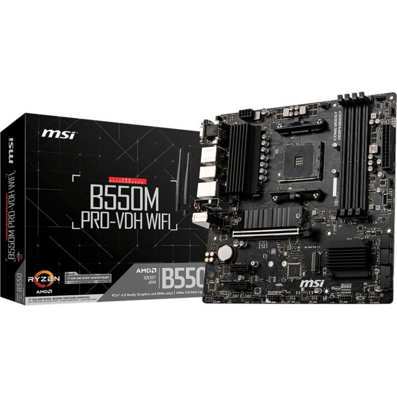 

Материнская плата MSI B550M PRO-VDH WIFI