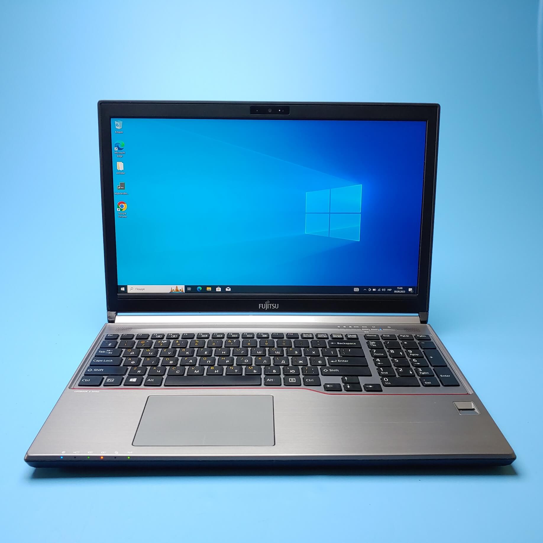 Ноутбук Fujitsu LifeBook E756 (i5-6200U/RAM 8GB DDR4/SSD 240GB) Б/В ...