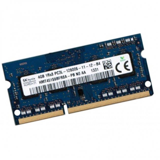 

Модуль памяти для ноутбука SoDIMM DDR3L 4GB 1600 MHz Hynix (HMT451S6BFR8A-PB)