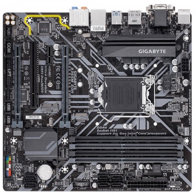 

Материнская плата GIGABYTE B365M D3H
