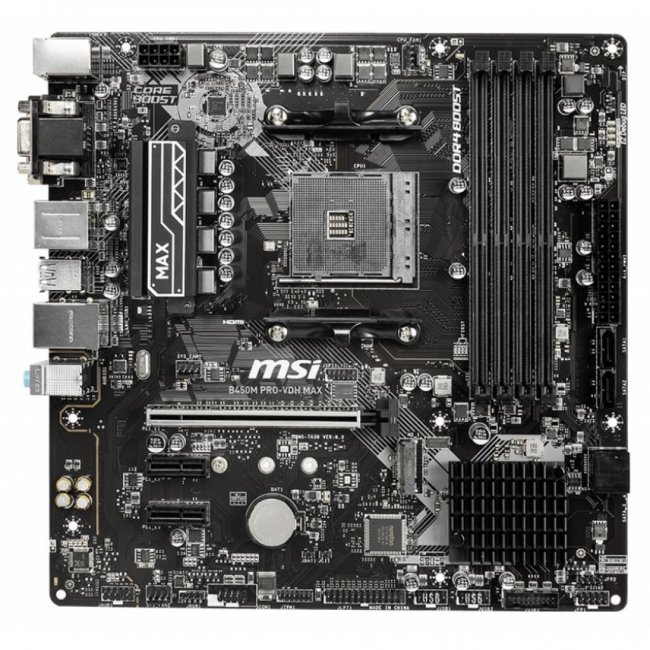 

Материнская плата MSI B450M PRO-VDH MAX