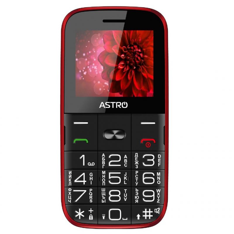 

Мобильный телефон Astro A241 Red