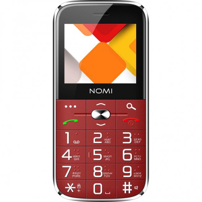 

Мобильный телефон Nomi i220 Red