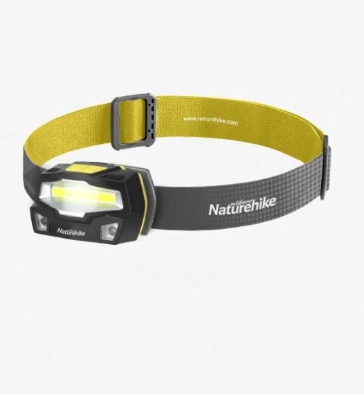 

Фонарь налобный Naturehike COB IPX4 1200mAh NH18T002-B Black (6927595746172)