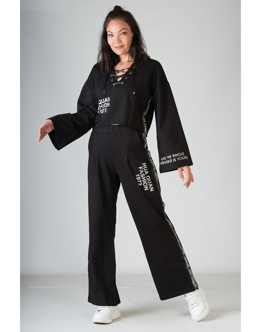 

Спортивный костюм SONESTA в стиле кимоно L черный (DS3017 black)