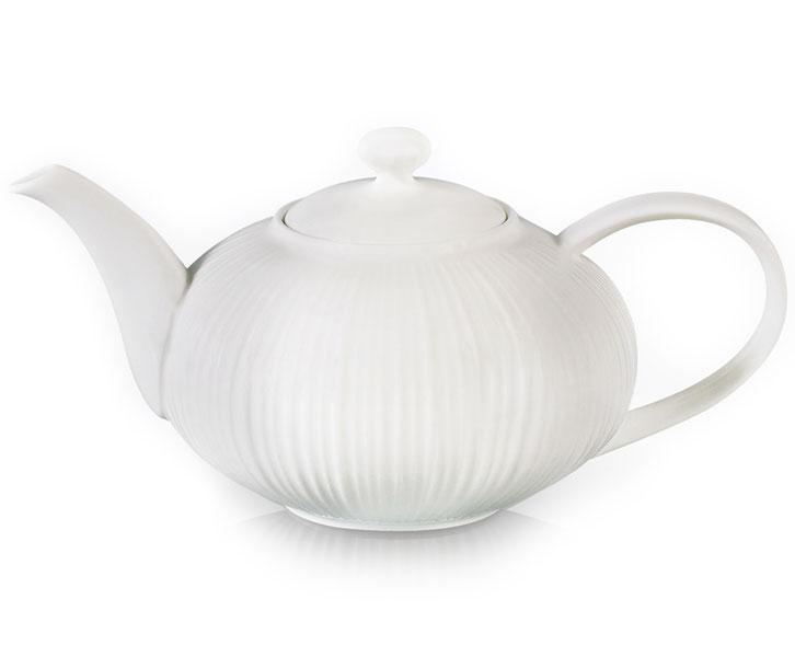 

Чайник заварочный фарфоровый Fissman 1000 мл Elegance White 9351 F