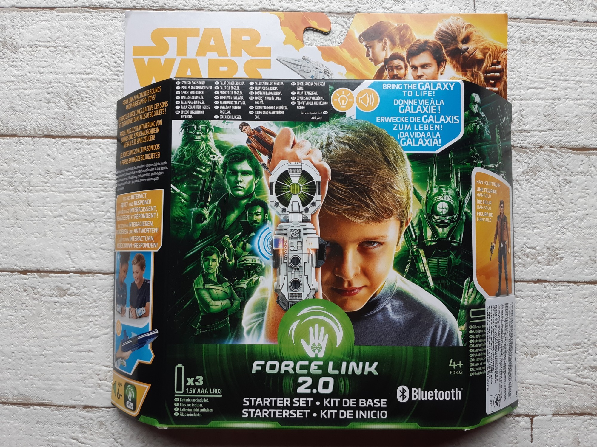 

Игровой набор Hasbro Star Wars Фигурка и браслет E0322