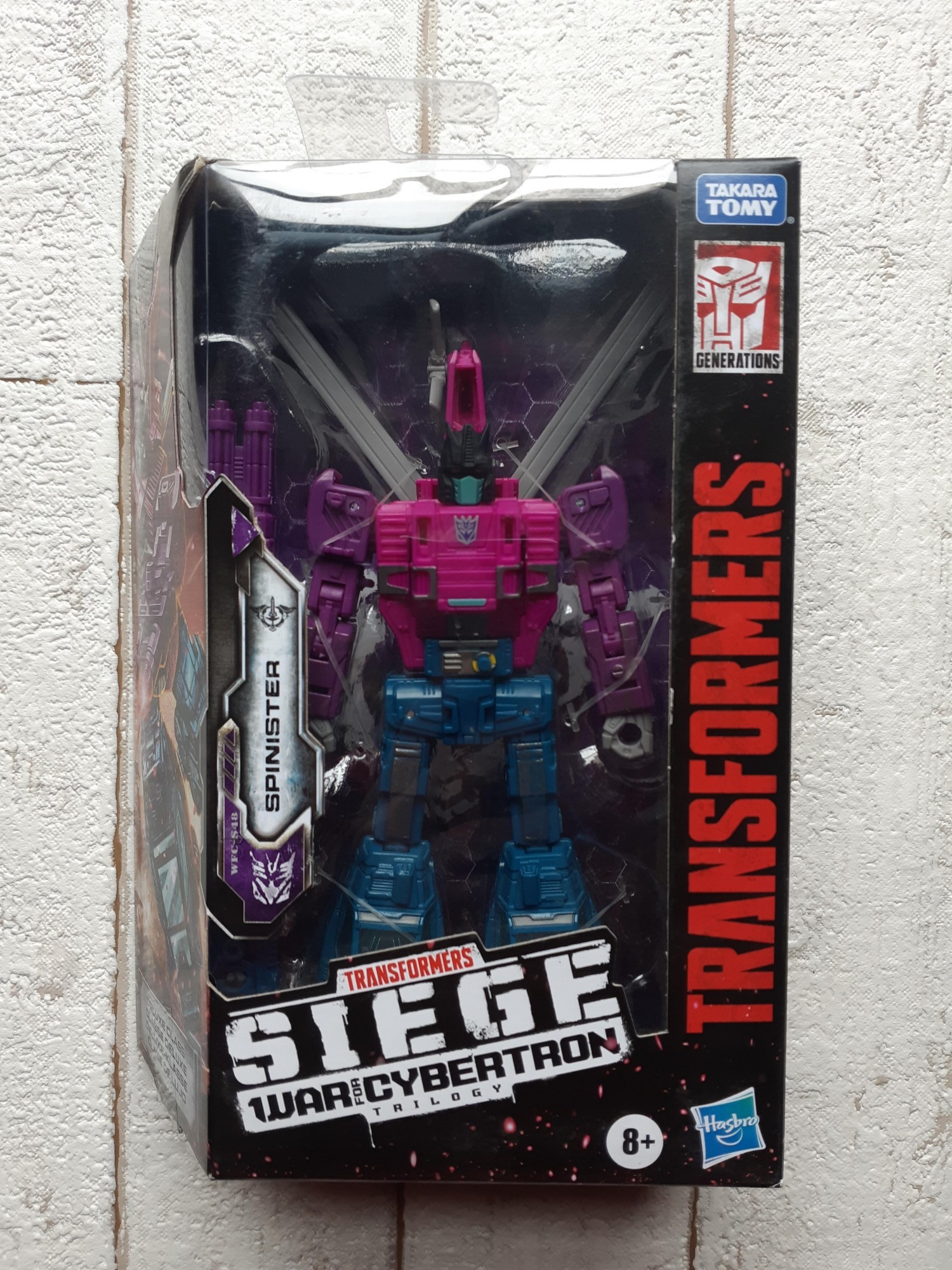 

Трансформер Transformers Generations Война за Кибертрон Спинистер Hasbro E3432 Е8245