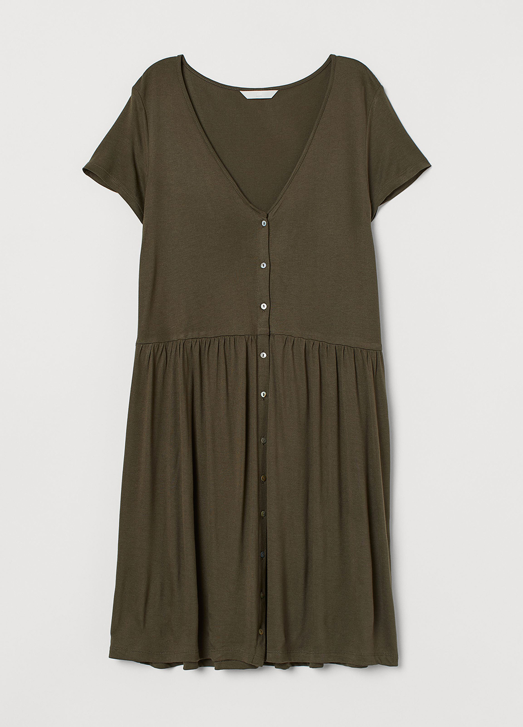 

Платье H&M 46 Хаки 0753071_хаки