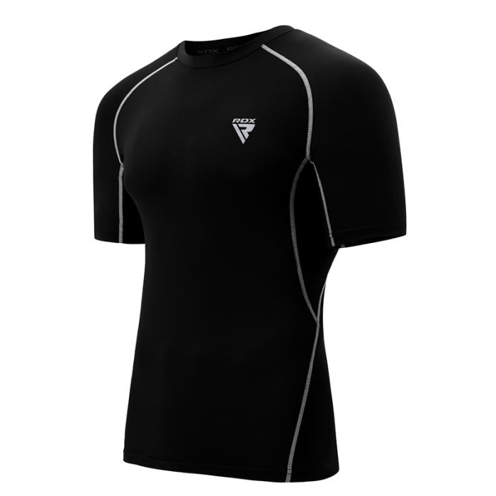

Рашгард с коротким рукавом RDX Lycra Black р. XXL