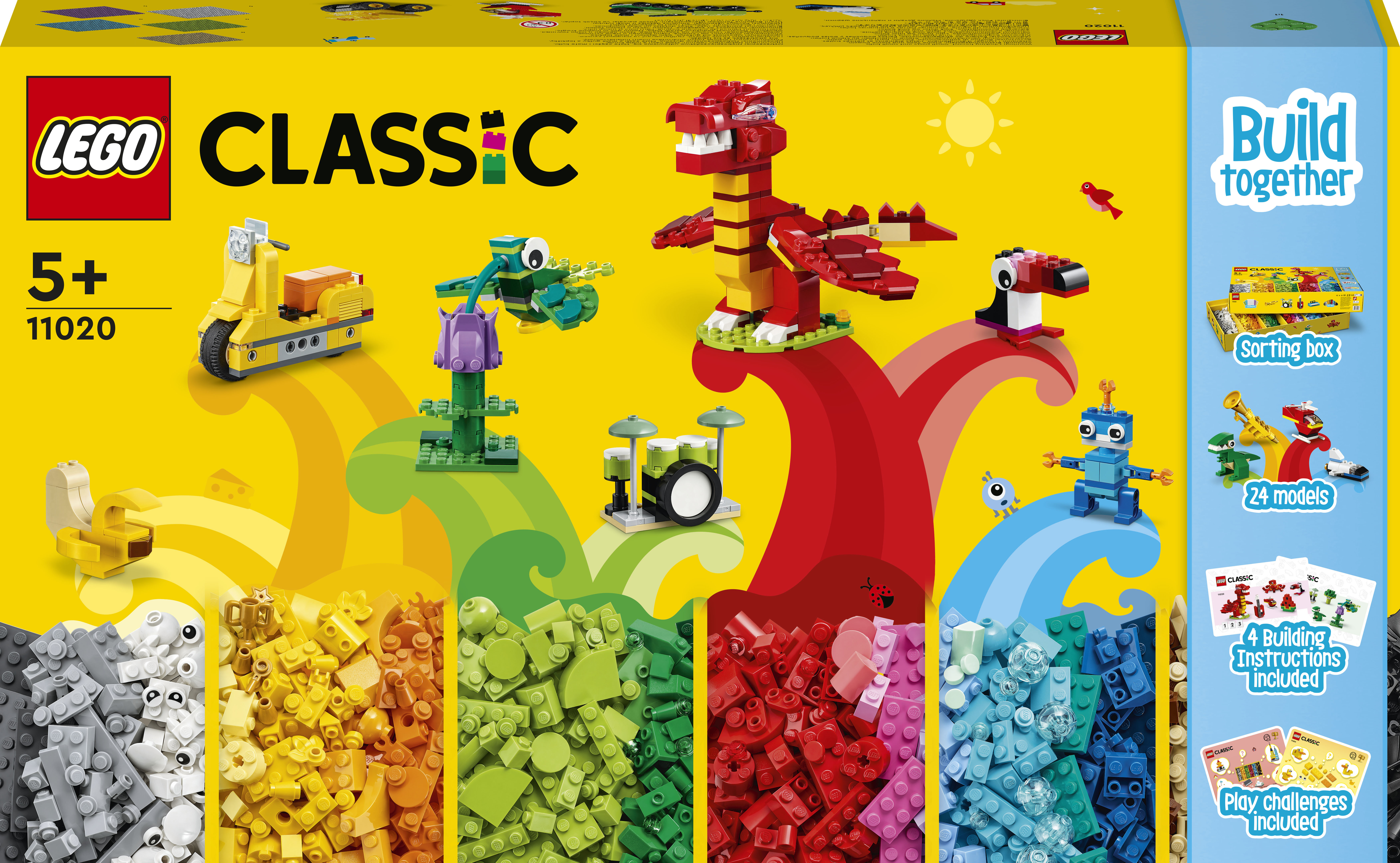 Lego classic creative box best sale 900 pieces