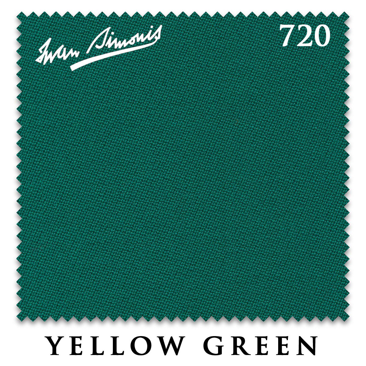 

Бильярдное сукно Iwan Simonis 720 Yellow Green