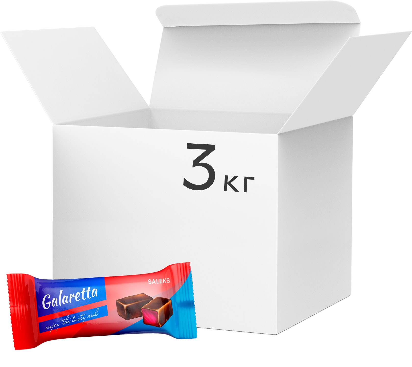 Конфеты Салекс Galaretta с ароматом вишни 3 кг (4820146146211) – купить ...