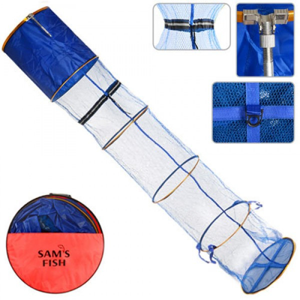 

Садок 5 колец с колышком в чехле Sams Fish SF23798 0.45x2.5 м