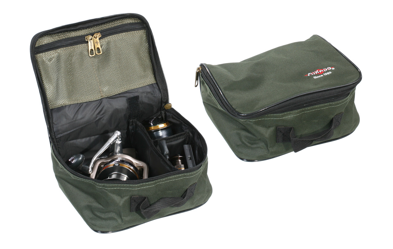 

Сумка для катушек Mikado R003G 24x20x12 см Зеленая