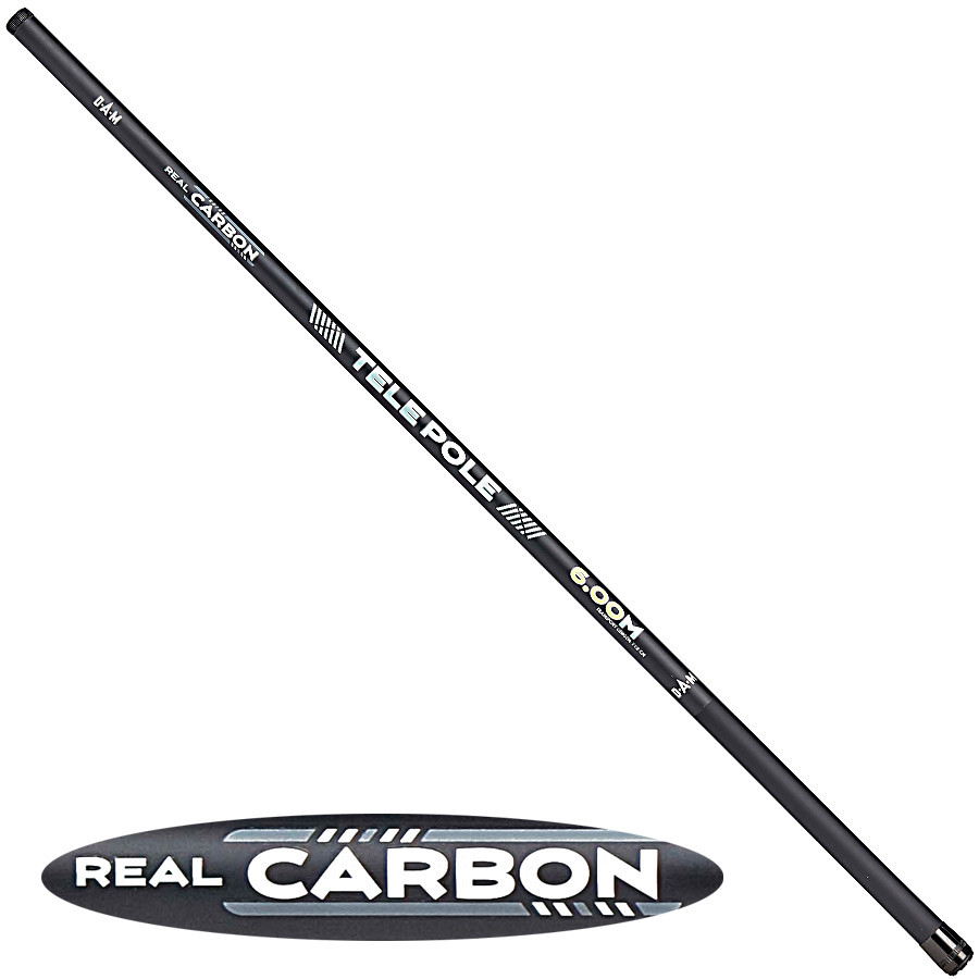

Удилище DAM Real Carbon Tele Pole 6м