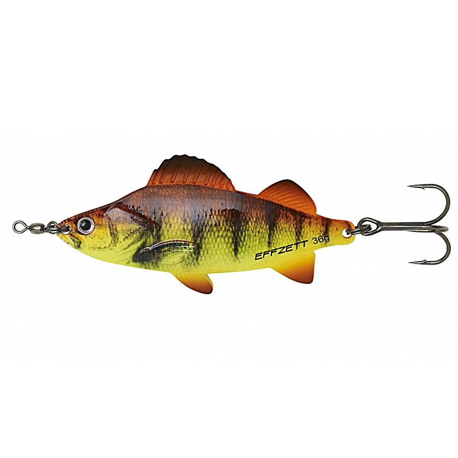 

Блесна DAM Effzett Perch Spoon 62 г 11 см Orange Perch UV