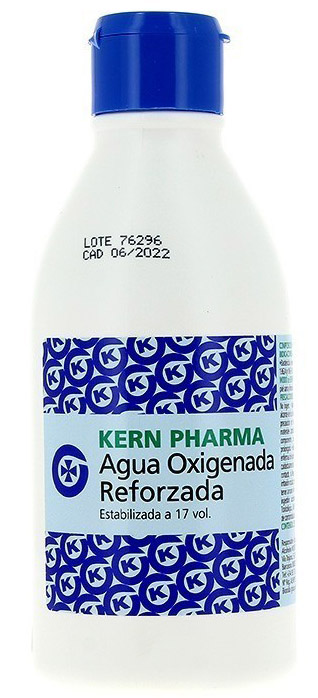 Agua Oxigenada Reforzada 5,1 250ml Kern Pharma, PharmacyClub