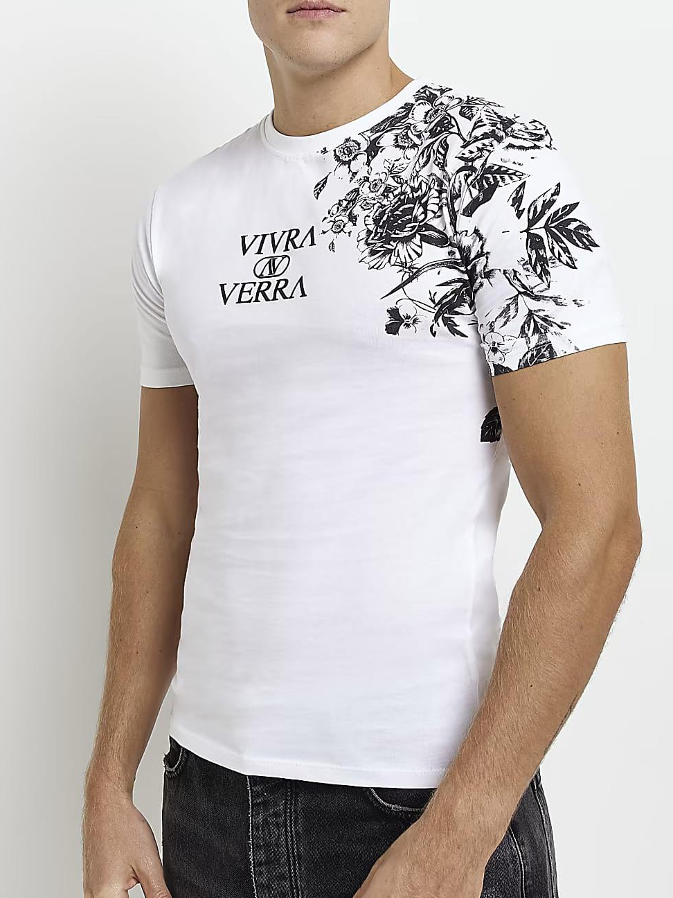 Футболка бавовняна довга чоловіча River Island XAZ412833ARDK S Біла від Rozetka на платформі USKIDKA Акція на Футболка бавовняна довга чоловіча River Island XAZ412833ARDK S Біла від Rozetka