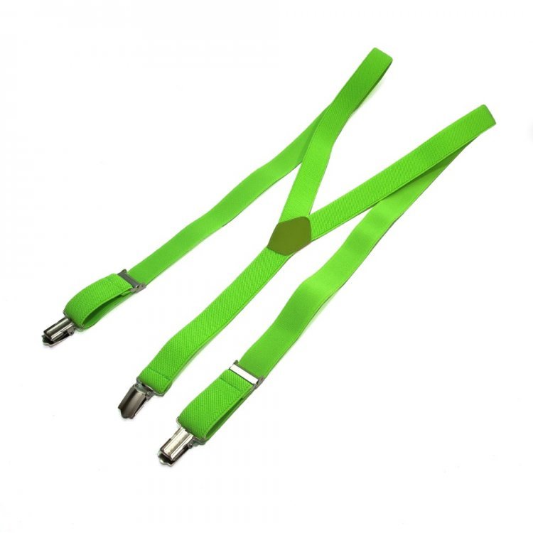 

Подтяжки SF Салатовые 2,5 См Pbp-4637