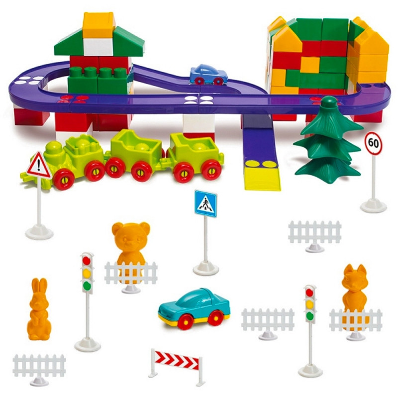 

Конструктор Colorplast "Орион" №7 150 деталей 1-217