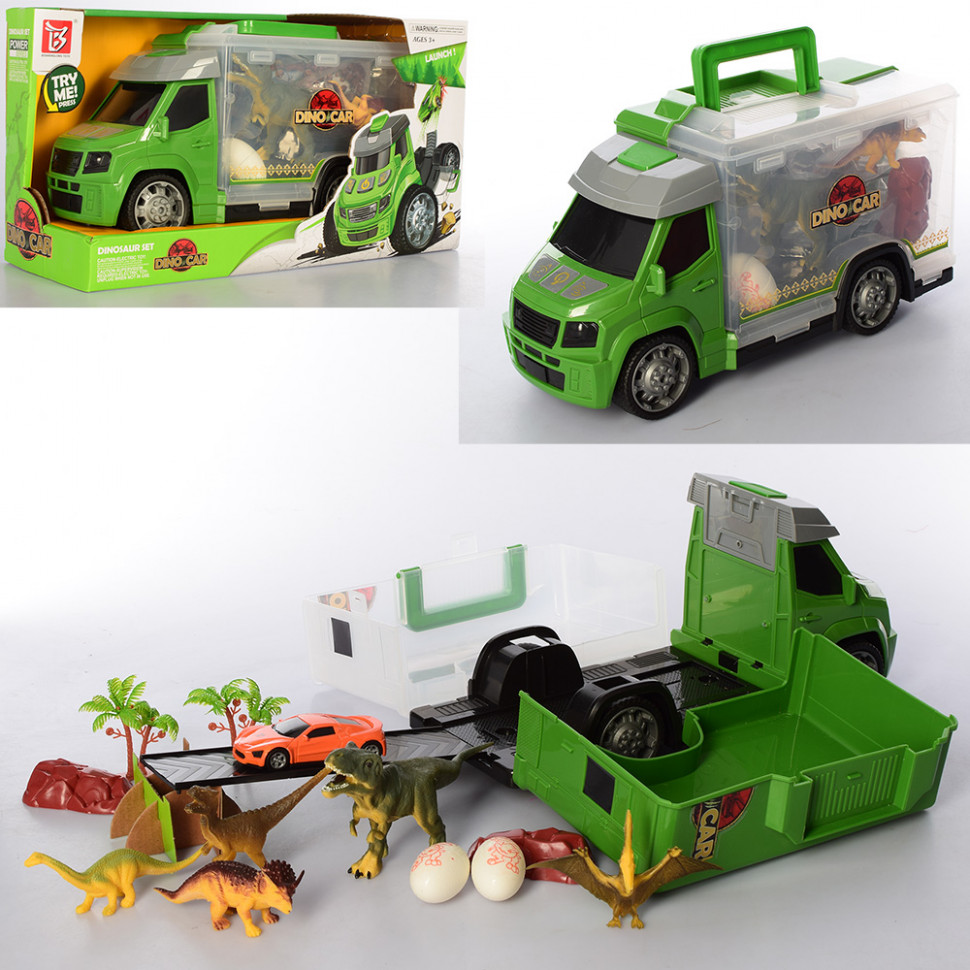 

Гараж BOSHENGLONG TOYS зеленый 289-7