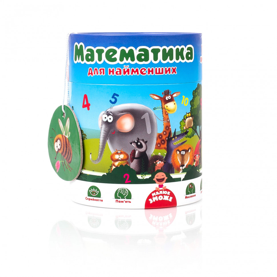 

Математика для самых маленьких Vladi Toys в тубусе (укр) VT2911-04